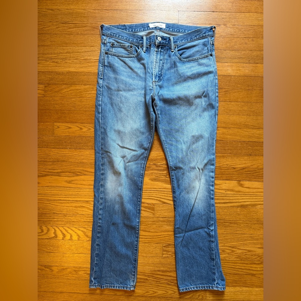 Gap Men's Straight Blue Jeans 100% cotton